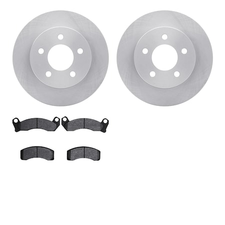 DFC 6202-56040 - Plain Front Brake Kit With Heavy Duty Brake Pads